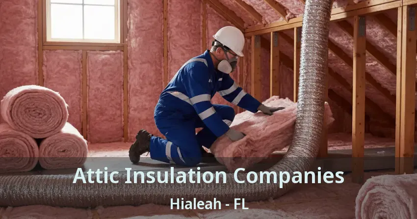 Attic Insulation Companies Hialeah - FL