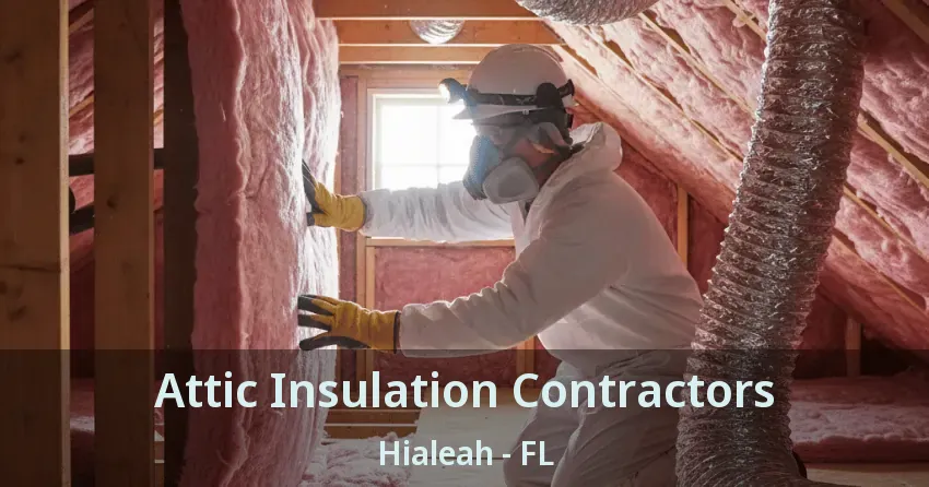 Attic Insulation Contractors Hialeah - FL