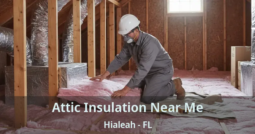 Attic Insulation Near Me Hialeah - FL