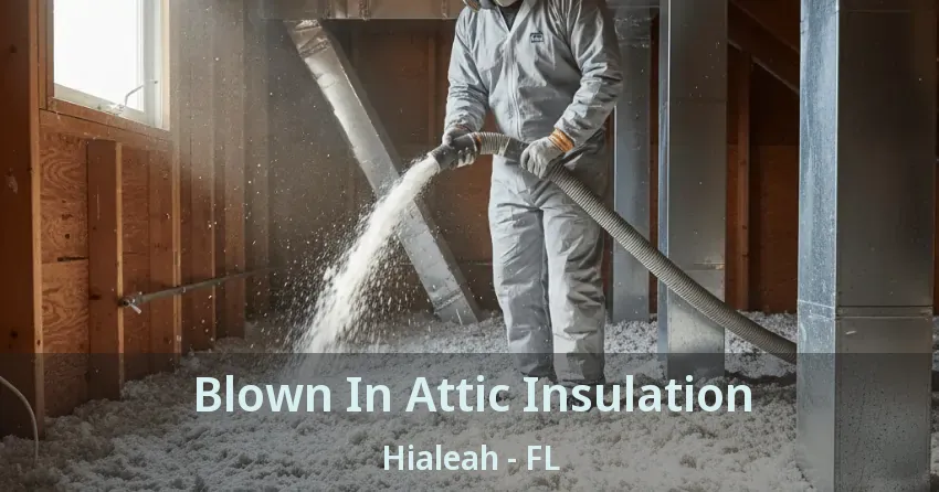 Blown In Attic Insulation Hialeah - FL