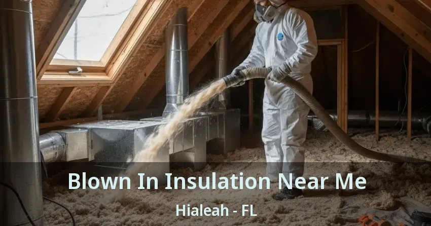 Blown In Insulation Near Me Hialeah - FL