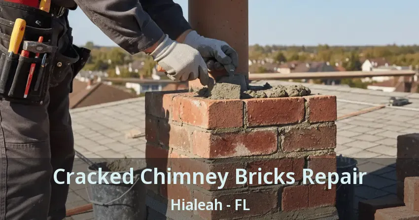 Cracked Chimney Bricks Repair Hialeah - FL