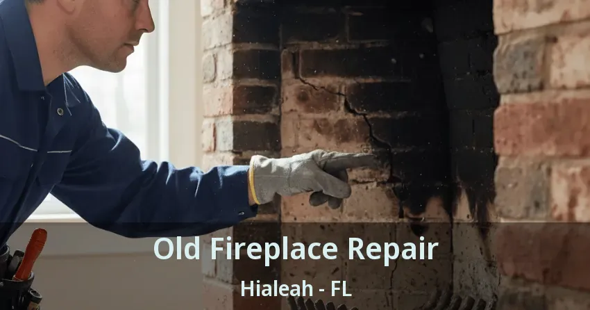 Old Fireplace Repair Hialeah - FL