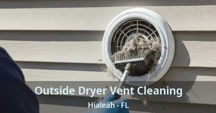 Outside Dryer Vent Cleaning Hialeah - FL