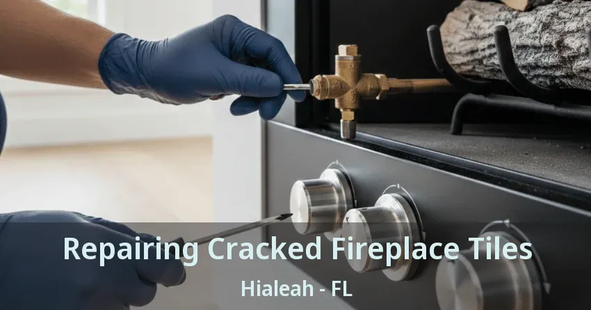 Repairing Cracked Fireplace Tiles Hialeah - FL