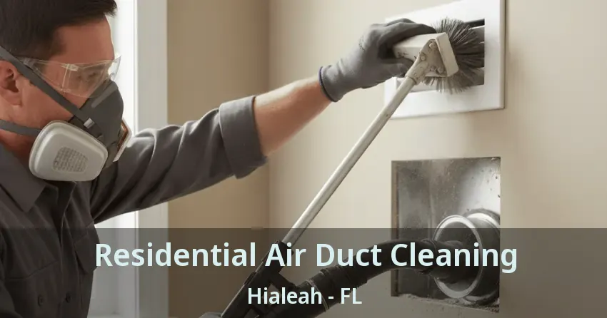 Residential Air Duct Cleaning Hialeah - FL