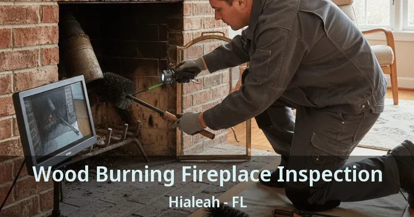 Wood Burning Fireplace Inspection Hialeah - FL
